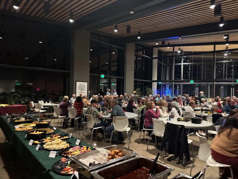 The Winter Party spread